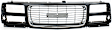 Grille Assembly, Painted Black Shell with Painted Gray Insert