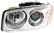 Driver Side Headlight, with Bulb, Halogen, Clear Lens, CAPA Certified