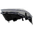 Driver Side Headlight, with Bulb, Halogen, Clear Lens, CAPA Certified
