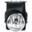 Front, Driver Side Halogen Fog Light, With bulb(s), CAPA Certified