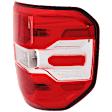 Passenger Side Halogen Tail Light, With bulb(s), OE Replacement,, CAPA Certified