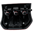 Passenger Side Halogen Tail Light, With bulb(s), OE Replacement,, CAPA Certified