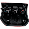 Driver Side Halogen Tail Light, With bulb(s), OE Replacement, CAPA Certified
