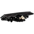 Passenger Side LED Headlight, With bulb(s), Clear Lens