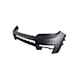 Front, Upper Primed Bumper Cover CAPA Certified
