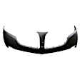 Front, Upper Primed Bumper Cover Base 3.7L, 6Cyl
