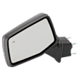 Driver Side Mirror, Power Adjust, Heated, Manual Folding, Paintable, In-housing Signal Light, No Memory, No Puddle Light, No Auto-Dim, With Blind Spot Detection in Glass