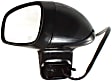 Driver Side Mirror, Power Adjust, Heated, Non-Folding, Paintable, No Signal Light, No Memory, No Puddle Light, No Auto-Dim, No Blind Spot Feature