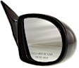 Passenger Side Mirror, Power, Non-Folding, Non-Heated, Paintable, No Signal Light, No Memory, No Puddle Light, No Auto-Dimming, No Blind Spot Feature