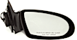 Passenger Side Mirror, Power, Non-Folding, Non-Heated, Paintable, No Signal Light, No Memory, No Puddle Light, No Auto-Dimming, No Blind Spot Feature
