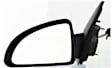 Driver Side Mirror, Manual Adjust, Non-Folding, Non-Heated, Textured Black, No Signal Light, No Memory, No Puddle Light, No Auto-Dimming, No Blind Spot Feature