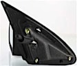 Driver Side Mirror, Manual Adjust, Non-Folding, Non-Heated, Textured Black, No Signal Light, No Memory, No Puddle Light, No Auto-Dimming, No Blind Spot Feature