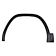 Front, Driver Side Fender Flares, Textured Black CAPA Certified