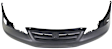 Front Primed Bumper Cover, Sedan, Without Parking Aid Sensor Holes, With Emblem Provision, Without Fog Light Holes, CAPA CERTIFIED