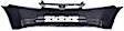 Front Primed Bumper Cover, 1.3L/1.8L Engines, Sedan, CAPA Certified