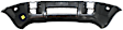 Front Primed Bumper Cover, 2.7L Engine, With Fog Light and Side Marker Holes, CAPA CERTIFIED