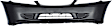 Front Primed Bumper Cover, Coupe/Sedan, CAPA CERTIFIED
