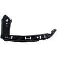 Front, Driver Side, Upper Bumper Retainer, CAPA Certified