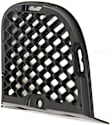 Front, Driver Side, Outer Bumper Grille, Textured Black
