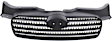 Grille Assembly, Chrome Shell with Painted Black Insert, GLS Model, 4 Cyl., 1.6L Engine, CAPA CERTIFIED
