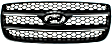 Grille Assembly, Chrome Shell With Black Insert CAPA CERTIFIED