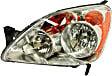 Driver Side Headlight, without Bulb, Halogen, Clear Lens