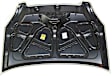 Factory Style Hood Steel Primed CAPA Certified