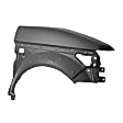 Front, Passenger Side Fender, Steel, 4 Cyl., 2.4L Engine, CAPA CERTIFIED