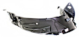 Front, Passenger Side Fender Liner CAPA Certified