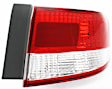 Passenger Side, Outer Halogen Tail Light, Without bulb(s), OE Replacement, CAPA Certified