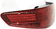 Driver Side, Outer Tail Light, With bulb(s), Halogen, Red Lens