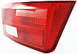 Driver Side, Inner Tail Light, with Bulb, Halogen, Clear and Red Lens, Hybrid Model, CAPA CERTIFIED