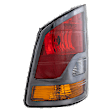 Passenger Side Tail Light, without Bulb, Halogen, Amber, Clear and Red Lens, USA Built, CAPA CERTIFIED