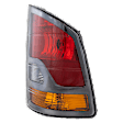 Driver Side Tail Light, without Bulb, Halogen, Amber, Clear and Red Lens, USA Built Vehicle, CAPA CERTIFIED