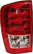 Driver Side Halogen Tail Light, With bulb(s), OE Replacement