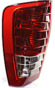 Driver Side Halogen Tail Light, With bulb(s), OE Replacement