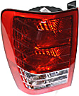 Driver Side Halogen Tail Light, With bulb(s), OE Replacement