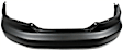 Rear Primed Bumper Cover, EX/LX/SE Models, 4 Cyl., 2.4L Engine, Coupe, CAPA CERTIFIED