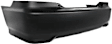 Rear Primed Bumper Cover, Coupe, CAPA CERTIFIED