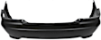 Rear Primed Bumper Cover, Coupe, CAPA CERTIFIED