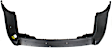 Rear Primed Bumper Cover, 6 Cyl., 3.5L Engine, With Step Pad Provision And Molding Holes, CAPA CERTIFIED