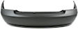 Rear Primed Bumper Cover, Sedan