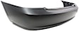Rear Primed Bumper Cover, Sedan