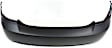 Rear Primed Bumper Cover, GLS Model, Sedan, CAPA CERTIFIED