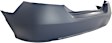 Coupe Rear Primed Bumper Cover