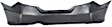 Coupe Rear Primed Bumper Cover
