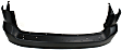 Rear Primed Bumper Cover, With Step Pad Provision, CAPA CERTIFIED