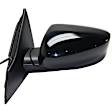Sedan Driver Side Mirror, Power Adjust, Non-Heated, Manual Folding, Paintable, No Signal Light, No Memory, No Puddle Light, No Auto-Dim, No Blind Spot Feature