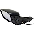 Sedan Driver Side Mirror, Power Adjust, Non-Heated, Manual Folding, Paintable, No Signal Light, No Memory, No Puddle Light, No Auto-Dim, No Blind Spot Feature