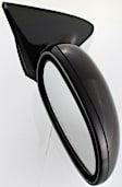 Passenger Side Mirror, Power Adjust, Non-Heated, Manual Folding, Paintable, No Signal Light, No Memory, No Puddle Light, No Auto-Dim, No Blind Spot Feature